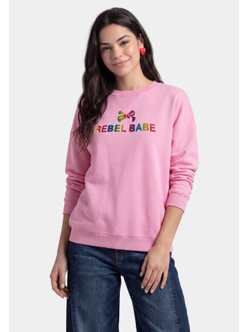 myMo Women Sweatshirt in Pink