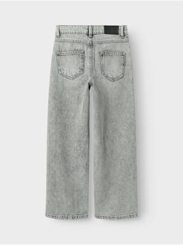 name it Wide Leg Jeanshose in light grey denim