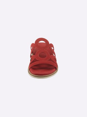Heine Pantolette in rot