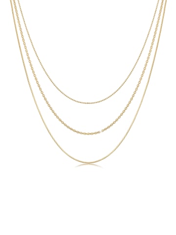 Elli Halskette 925 Sterling Silber in Gold