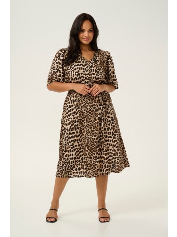 KAFFE curve Kleid KCarinay Regular fit in Classic Leopard