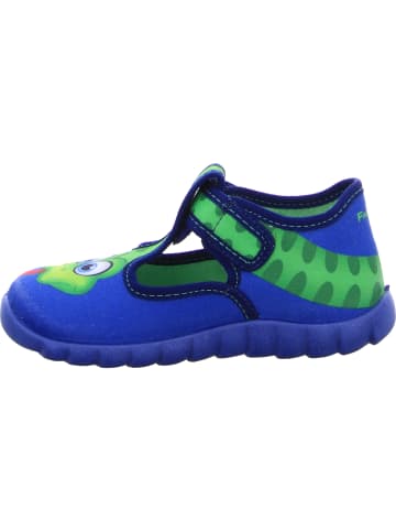 Fischer Markenschuh Hausschuh in blau