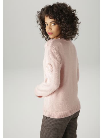 Aniston CASUAL Strickpullover in puderrosa
