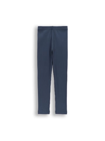 Coccodrillo Gerippte Leggings mit langem Bein in dunkelblau