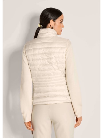 MADELEINE Verkürzte Steppweste für Damen in perlweiß