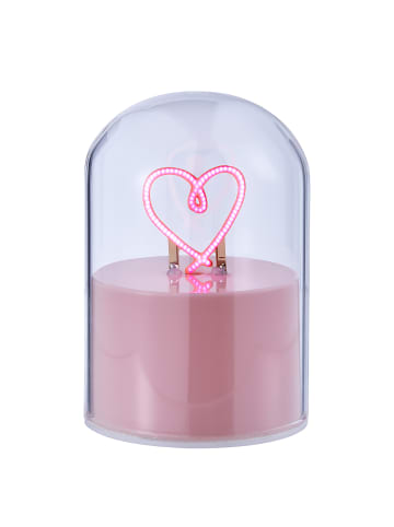 Butlers Butlers Neonlicht GLOW BALL Herz in Pink