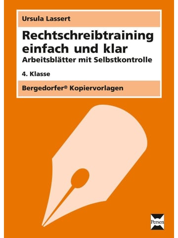 Persen Verlag i.d. AAP Rechtschreibtraining einfach und klar - 4. Kl. | Arbeitsblätter mit...