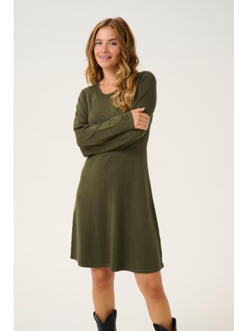 CULTURE Kleid CUdorthe Feminine in Olive Night Melange