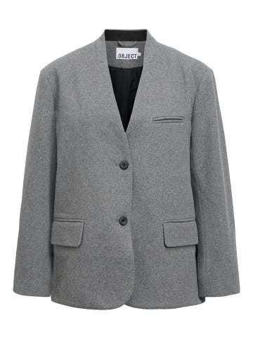Object Blazer in Light Grey Melange