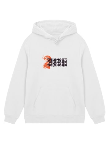 F4NT4STIC Hoodie Geishora Japan Streetstyle in off-white