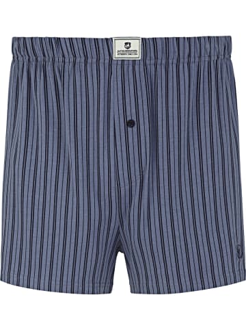 Jan Vanderstorm 2er Pack Boxershorts THURE in blau grau