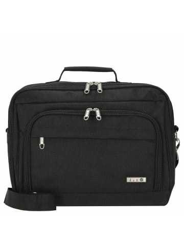 D&N Bags & More - Flugumhänger 28 cm (schwarz) in schwarz