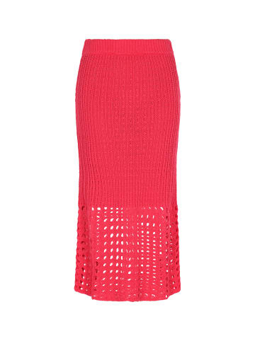 IZIA Women Skirt in fuchsia
