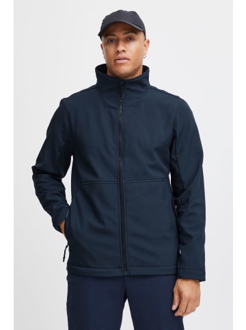 BLEND Softshelljacke BHSorensen 20716816 ME Wetterfeste Softshell-Jacke mit Teilungsnähten in mittelblau