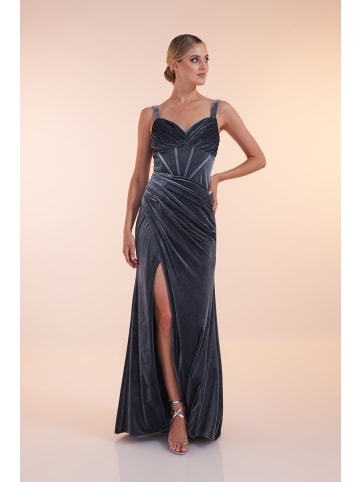 Unique Kleid Mystic Glamour Dress in Blue/Grey