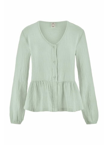 Hessnatur Pyjamabluse in liliengrün