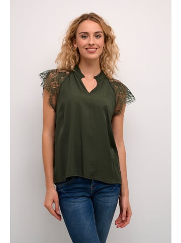 Cream Kurzarm-Bluse CRNola Straight fit in Deep Depths