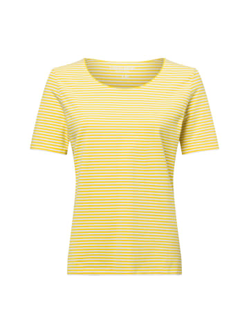 Franco Callegari T-Shirt in gelb weiß - 0008