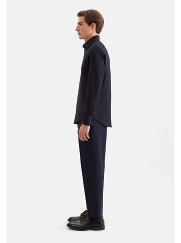 Seidensticker Business Hemd Slim in Schwarz