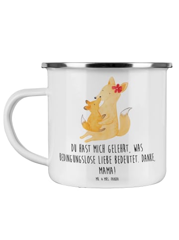Mr. & Mrs. Panda Teetasse Mama Liebe mit Spruch in Weiß
