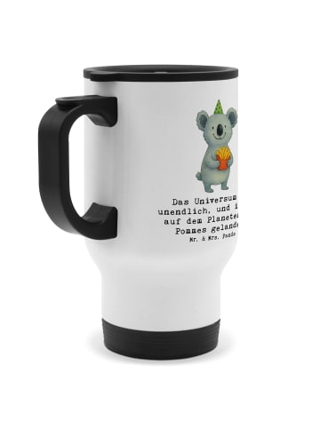 Mr. & Mrs. Panda Thermobecher To Go Koala Pommes mit Spruch in Weiß