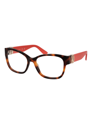 Guess Frauen Optische Fassungen Quadratisch Braun