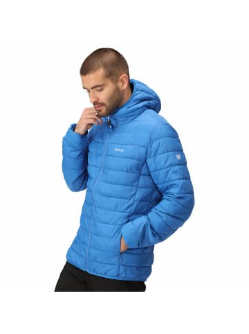 Regatta Steppjacke Hooded Hillpack in Azurblau