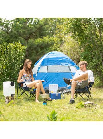 relaxdays Wasserkanister in Weiß/ Schwarz - 20 Liter