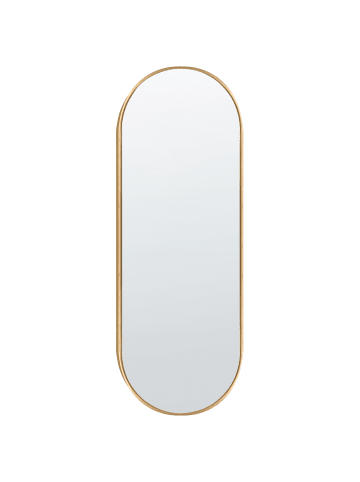 Beliani Wandspiegel AZEVILLE in Gold - (W) 46 x (H) 122 x (L) 2 cm Vertikal