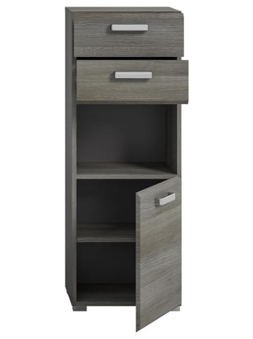 ebuy24 Badschrank Silver Rauchfarbenen 40 x 33 cm