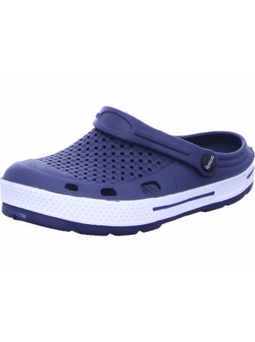 Scandi Pantolette in blau