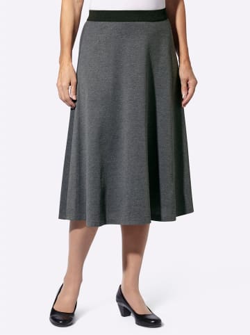 WITT WEIDEN Jersey-Rock in schwarz + anthrazit-meliert