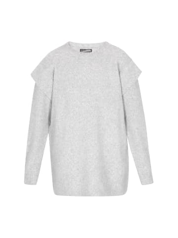 DreiMaster Vintage Sweater in grey melange