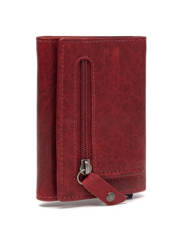 The Chesterfield Brand Paris - Kreditkartenetui 6cc 10 cm RFID (off white) in rot