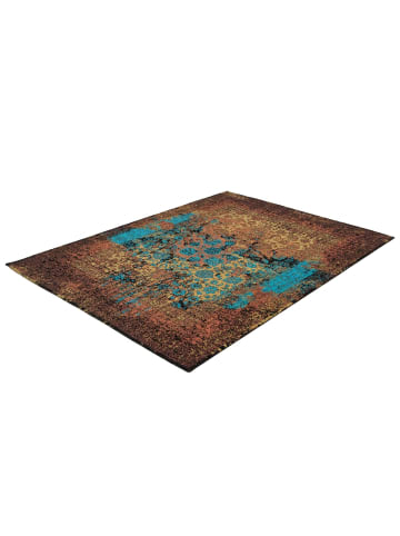 Kayoom Wohnzimmer Teppich – Kurzflorteppich Solitaire 610 in multi - rechteckig