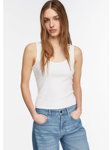 comma T-Shirt in 0100_weiß