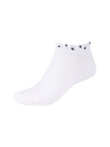 camano Sneakersocken  ca-soft mini dots 4er Pack white mix