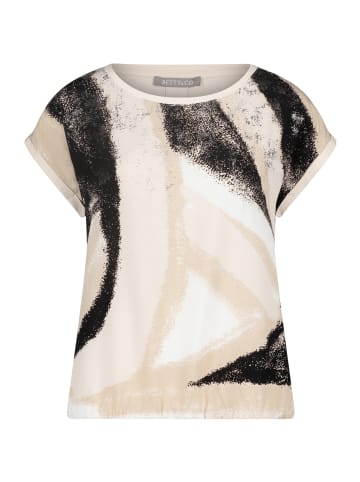 BETTY & CO Casual-Shirt mit Print in Nature-Black