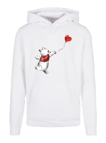 F4NT4STIC Basic Hoodie Disney Winnie Puuh mit Ballon Pu der Bär in weiß