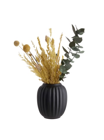 Butlers Vase LIV 4er-Set in Schwarz