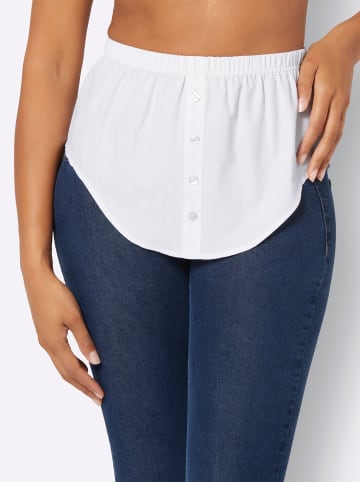 WITT WEIDEN Baumwollbluse in weiß