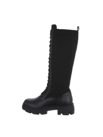 Ital-Design Stiefel in Schwarz