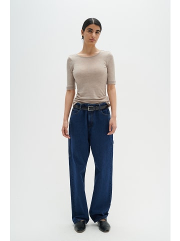 InWear T-shirt FangIW Slim fit in Oatmeal Melange