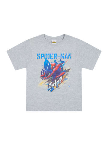 ONOMATO! T-Shirt kurzarm Spider-Man in Grau