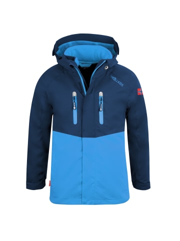Trollkids 3 in 1 Jacke Bryggen in dark navy