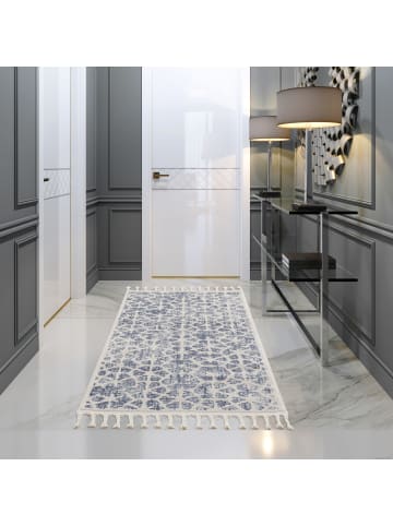 payé Teppich Kurzflor Fransen Fray 1