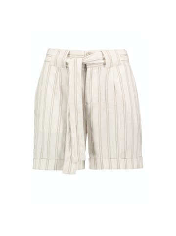 Eight2Nine Short in stripes: light sand-white