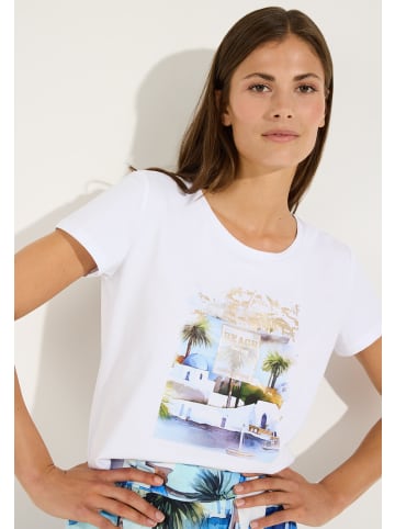 More & More T-Shirt in weiß mehrfarbig