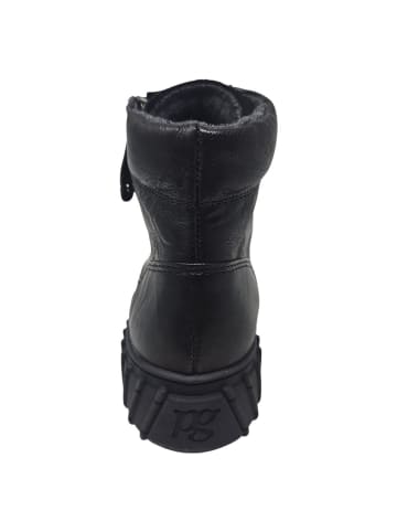 Paul Green Schnürstiefel  in Schwarz