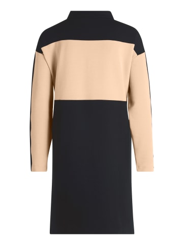Betty Barclay Jerseykleid langarm in Patch Beige/Black